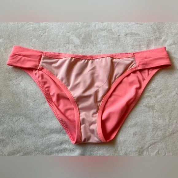 Victoria Secret Bikini Bottom Coral Beach Vacation Women’s Size Large - Picture 9 of 13